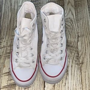 Converse White high tops